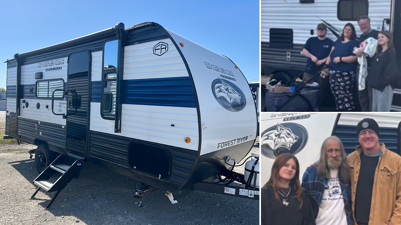 North Carolina family who lost home to Hurricane Helene gifted camper by EmergencyRV