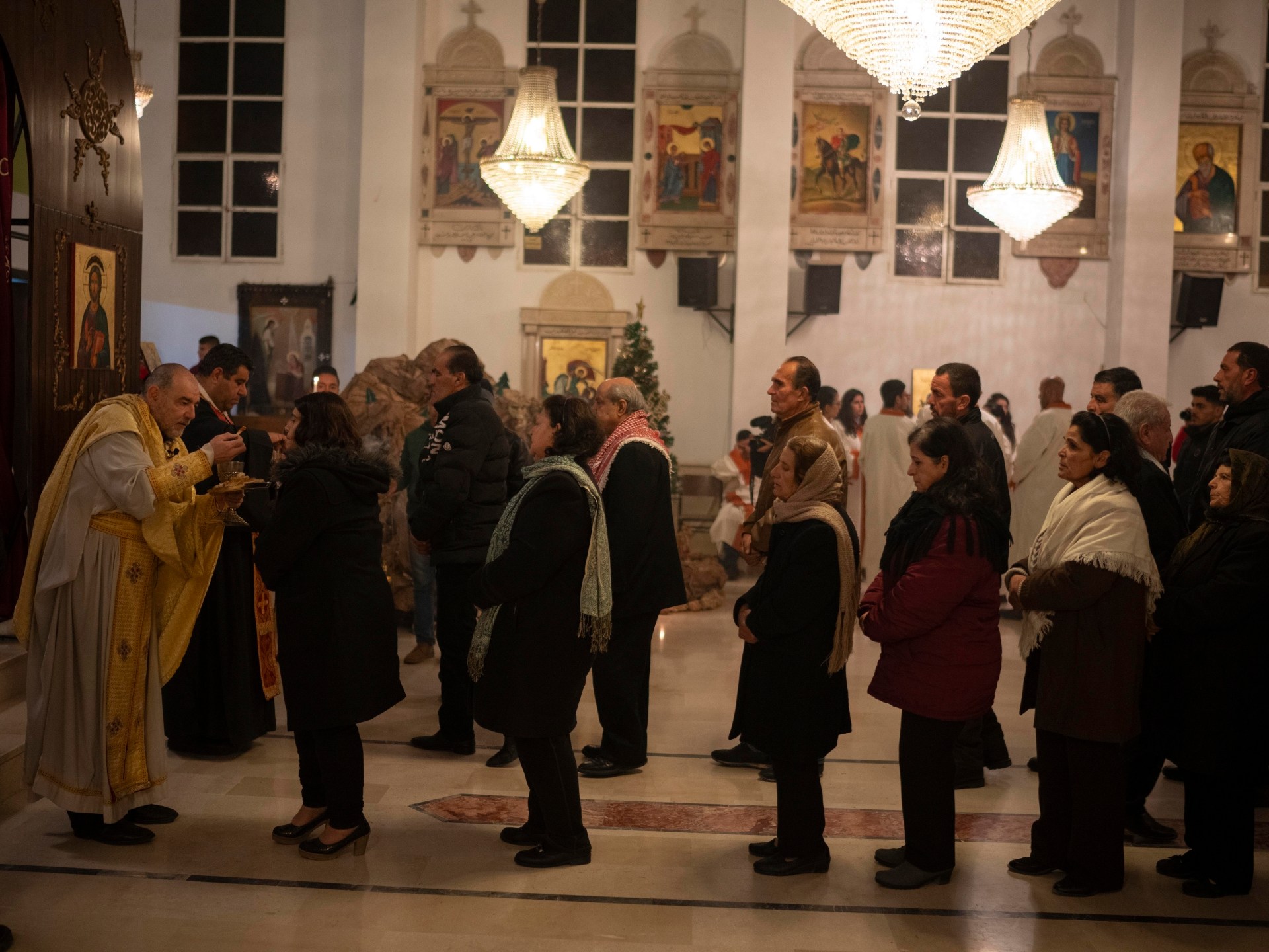 Syrian Christians attend first Christmas Eve service since al-Assad’s fall | Religion News