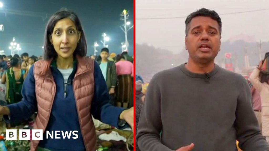 BBC reports from scene of India’s Kumbh Mela crush