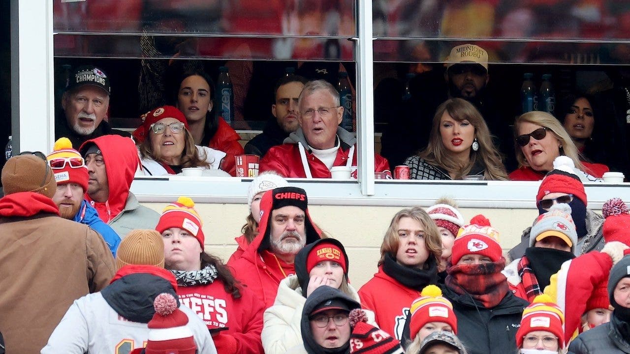 Caitlin Clark sits with Taylor Swift in suite at Chiefs game after past invitations