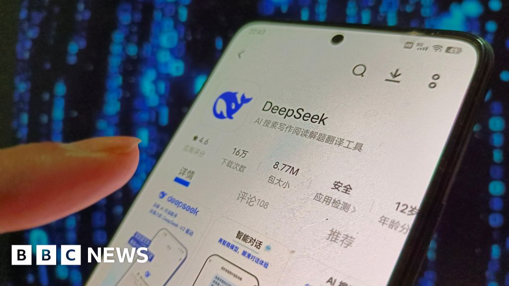 Chinese AI model overtakes ChatGPT to top app charts