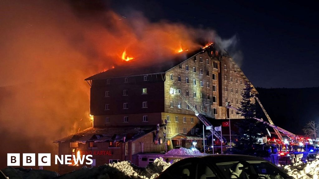 Deadly fire at Turkey ski resort hotel