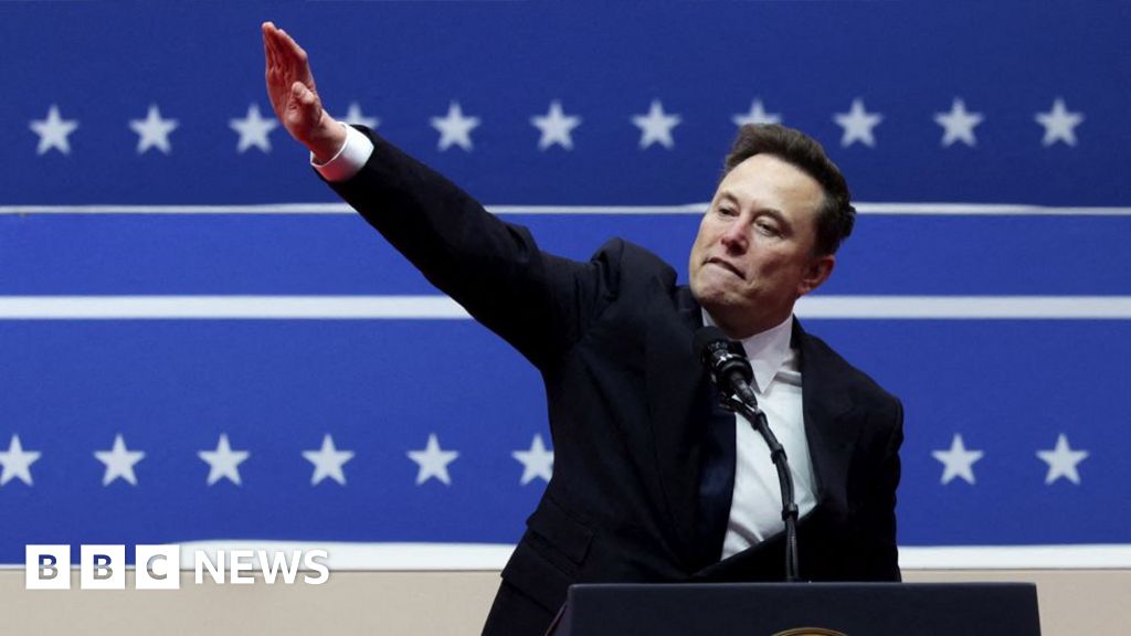 Elon Musk’s gesture at Trump rally draws scrutiny