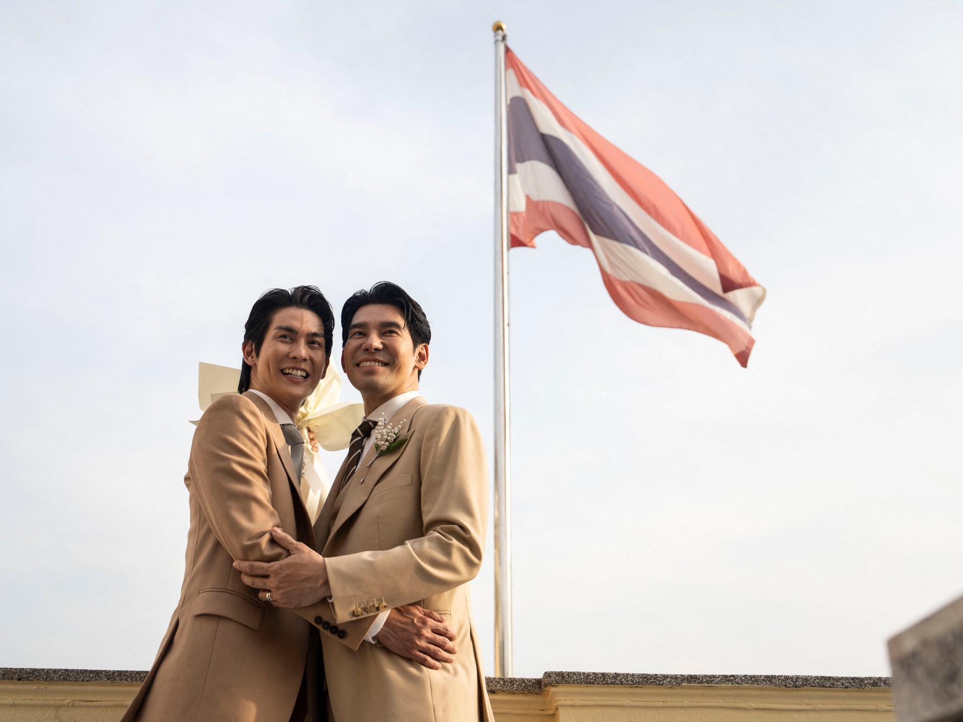 Jubilation as Thailand’s marriage equality law comes into effect | LGBTQ News