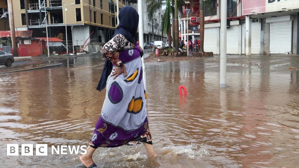 Mayotte hit by floods and mudslides from second storm Dikeledi