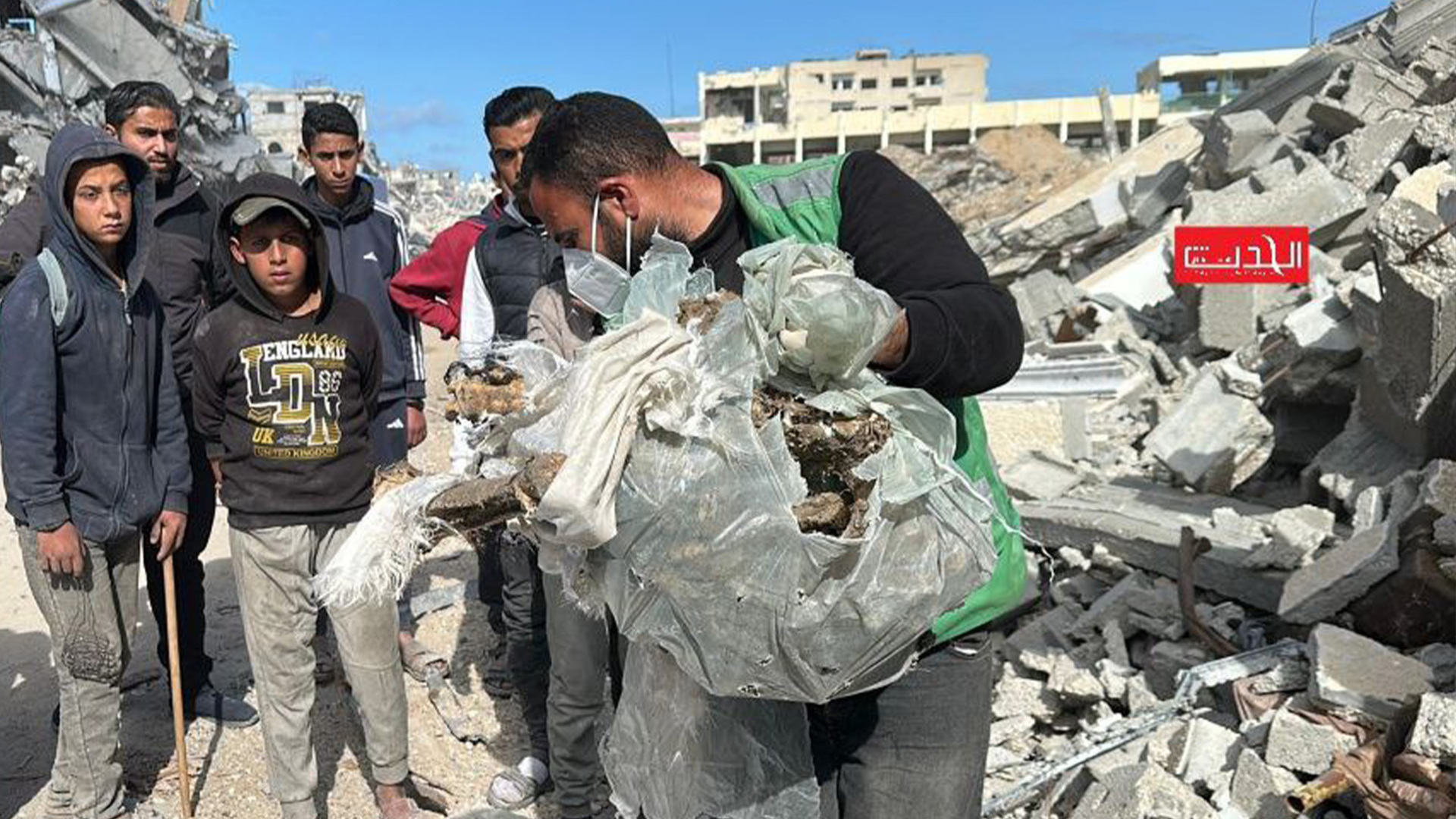 Palestinians find dozens of bodies under rubble in Gaza | Gaza