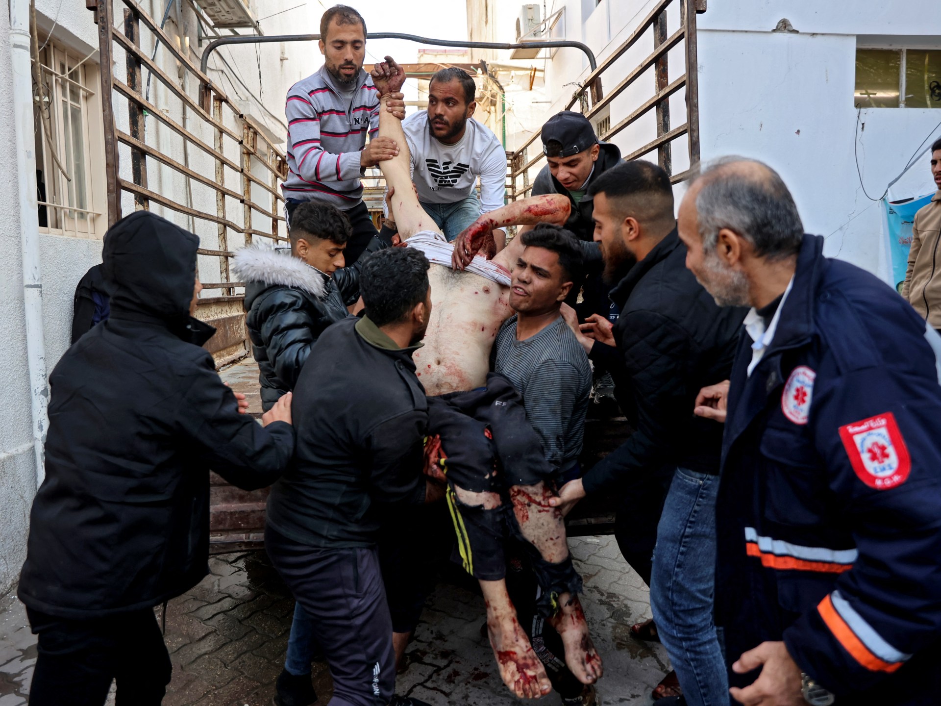 Photos: More than 60 Palestinians killed in Israeli attacks on Gaza | In Pictures News