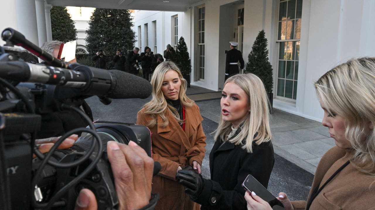 White House Press Secretary Karoline Leavitt announces major changes for press at first briefing