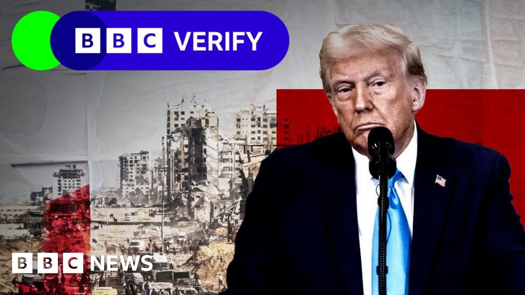 BBC Verify: Can Trump really take ownership of Gaza?