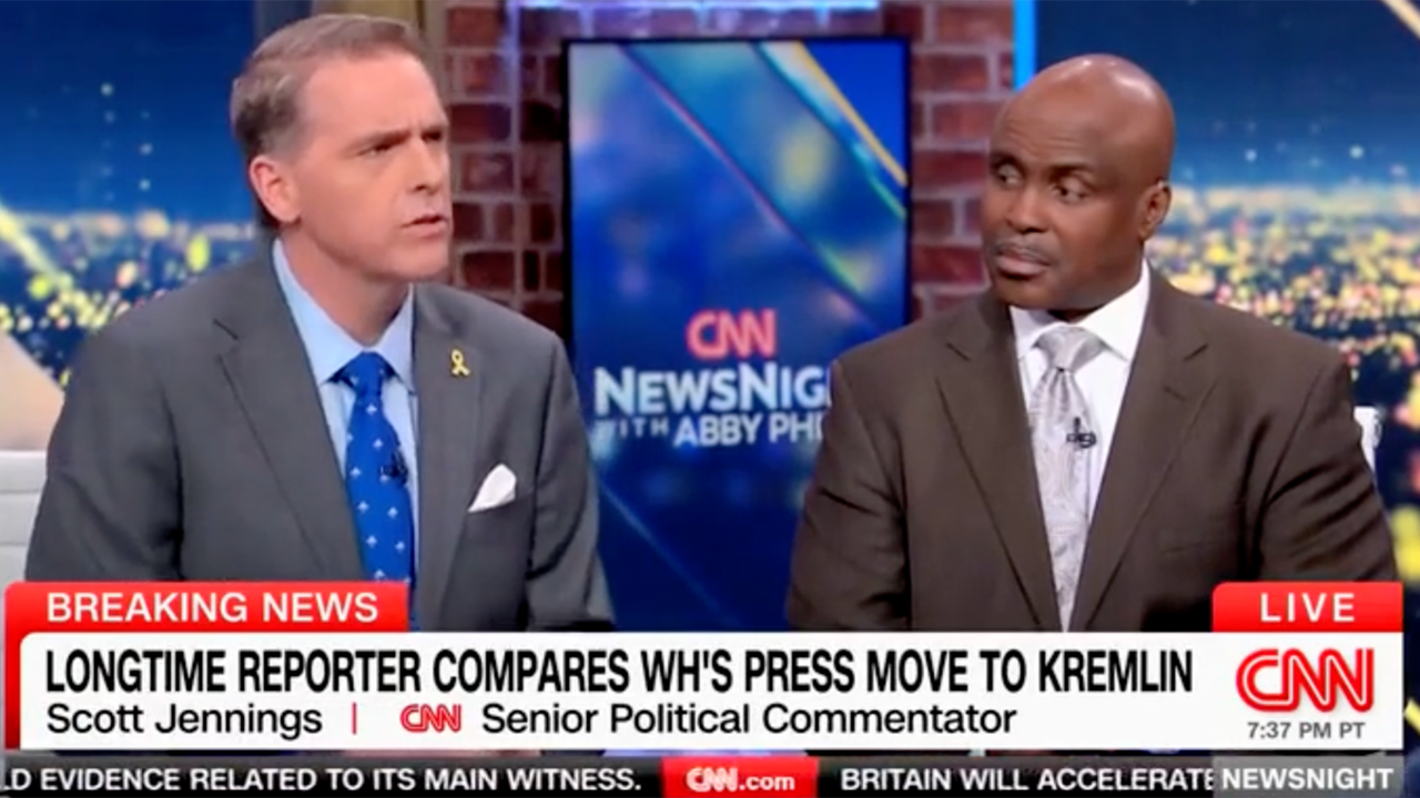 CNN’s Jennings rips panel for saying Trump’s treatment of journalists is ‘dictatorial’