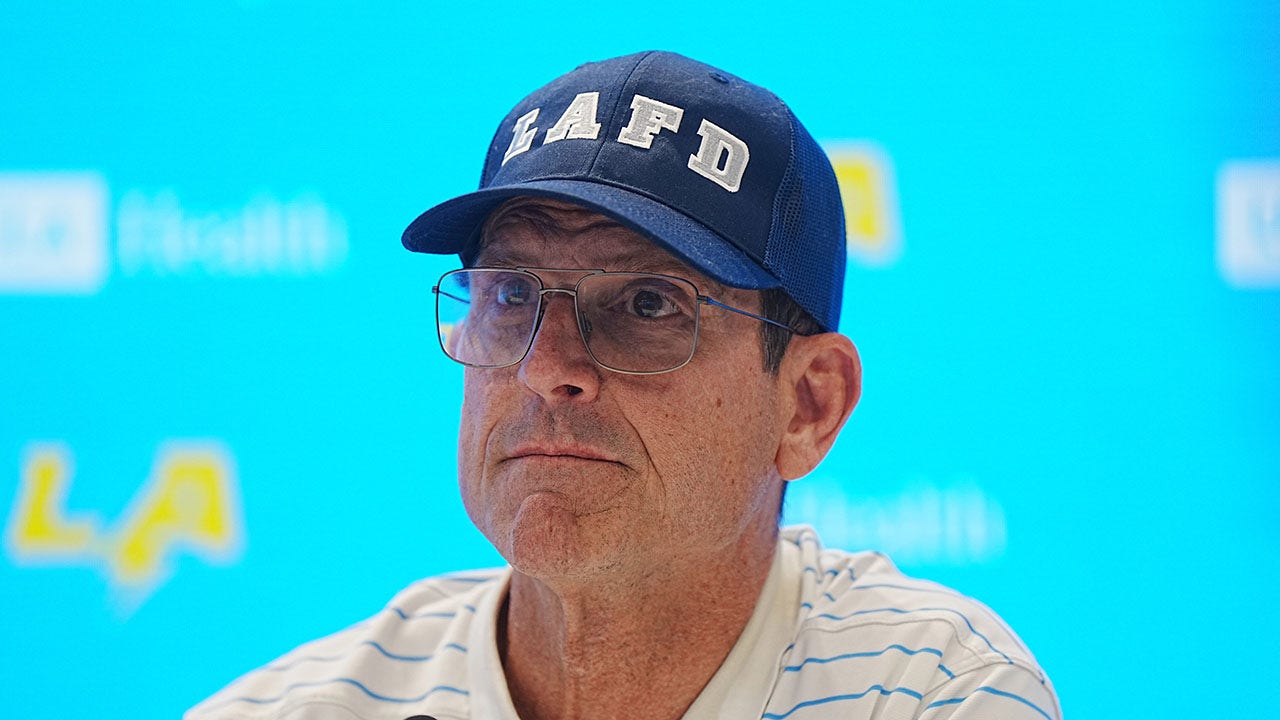 Chargers’ Jim Harbaugh gives blunt take on tush push controversy