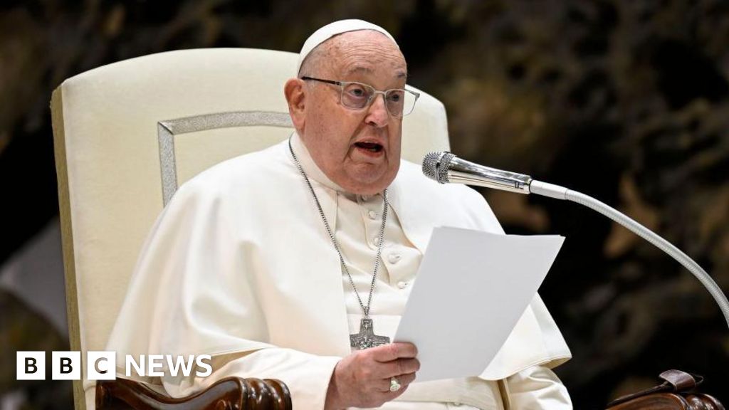 Pope Francis’s condition has slightly improved, Vatican says