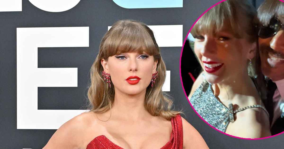 Taylor Swift Shimmered in Gucci Dress at 2025 Grammy Awards After-Party