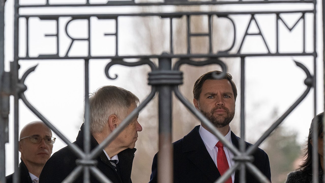 Vance tours Dachau concentration camp ahead of Munich Security Conference: ‘what unspeakable evil’