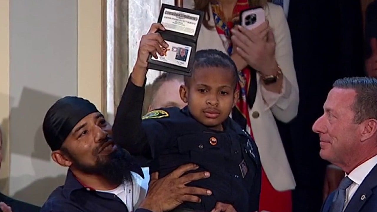 13-year-old cancer survivor earns standing ovation at Trump’s address to Congress