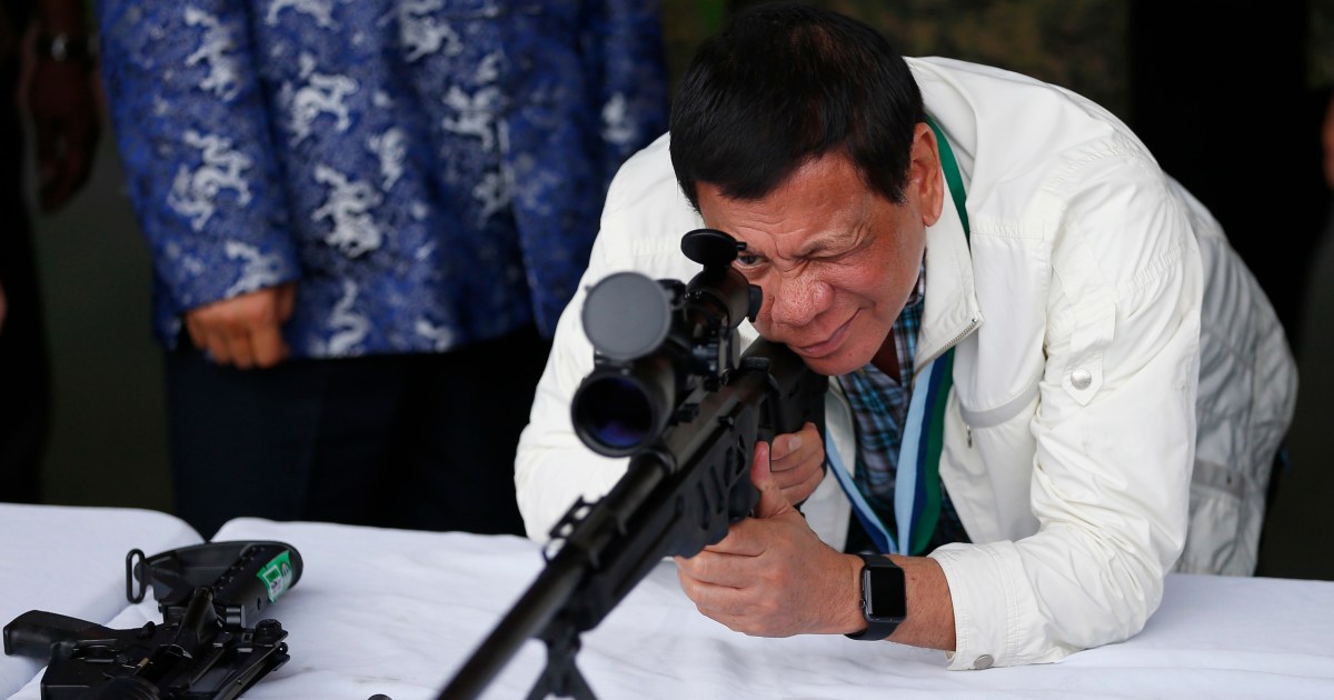 Philippines ex-President Rodrigo Duterte arrested on international warrant | Rodrigo Duterte News