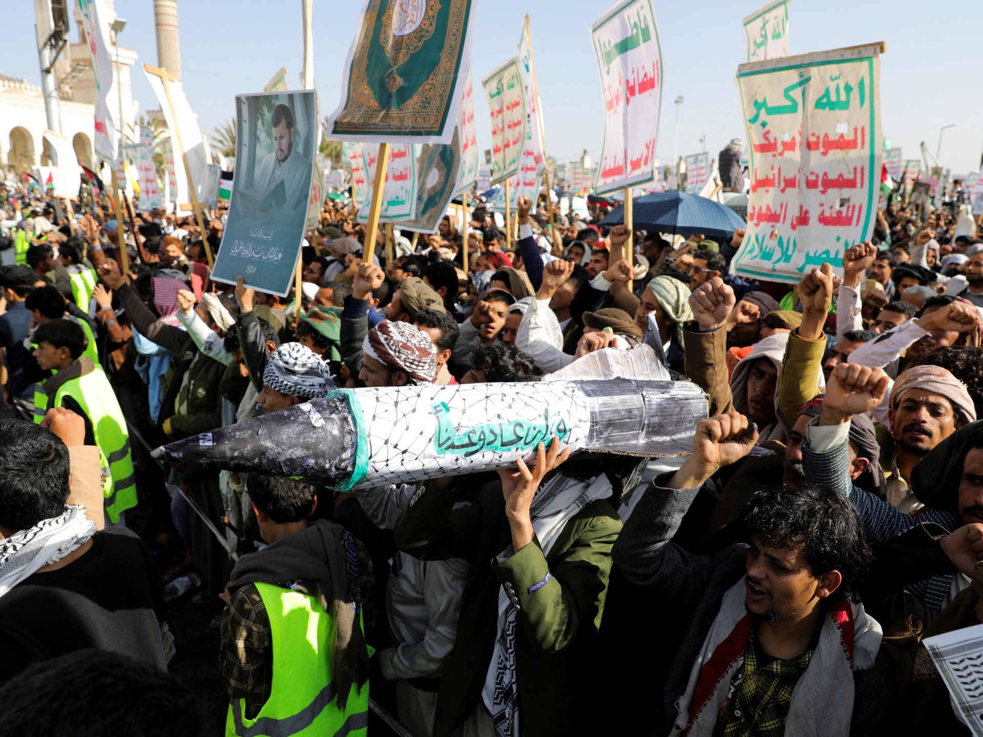 Yemen’s Houthis threaten Israel over Gaza aid blockade | Israel-Palestine conflict News