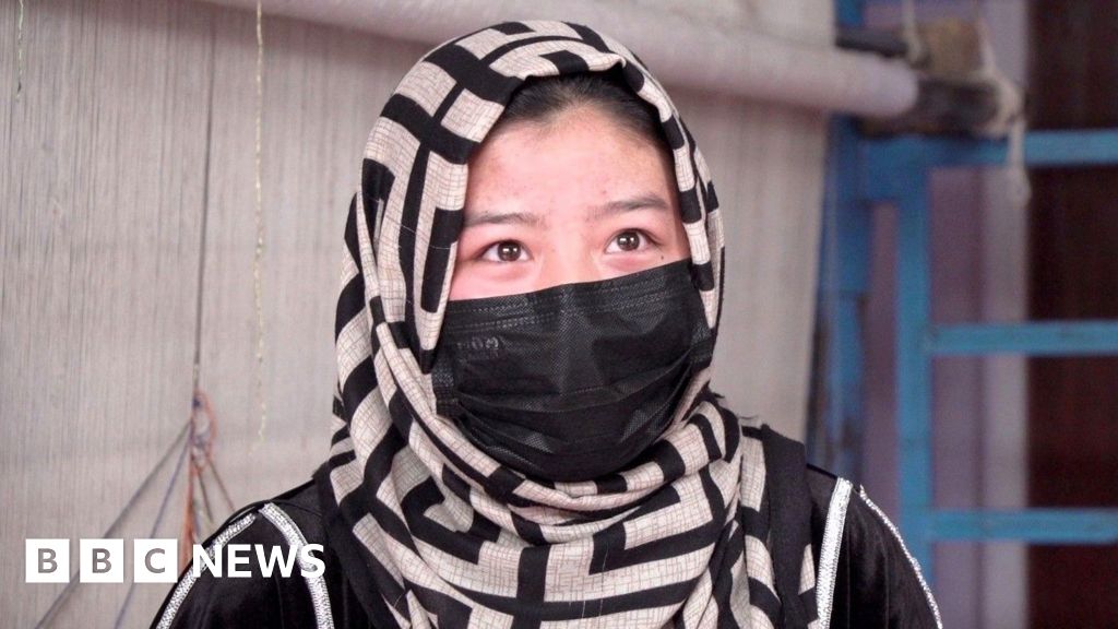 Girls driven to low-paid carpet weaving after school ban