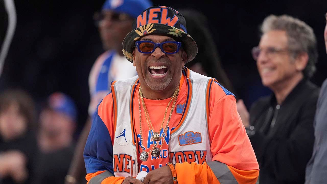 Celebrities watch Knicks game at Madison Square Garden