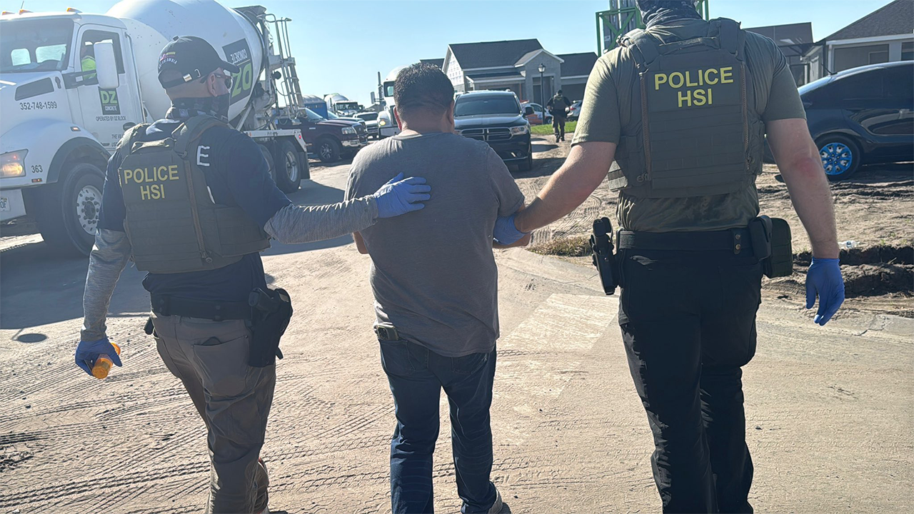Dozens of illegal immigrants hauled out of Florida construction sites