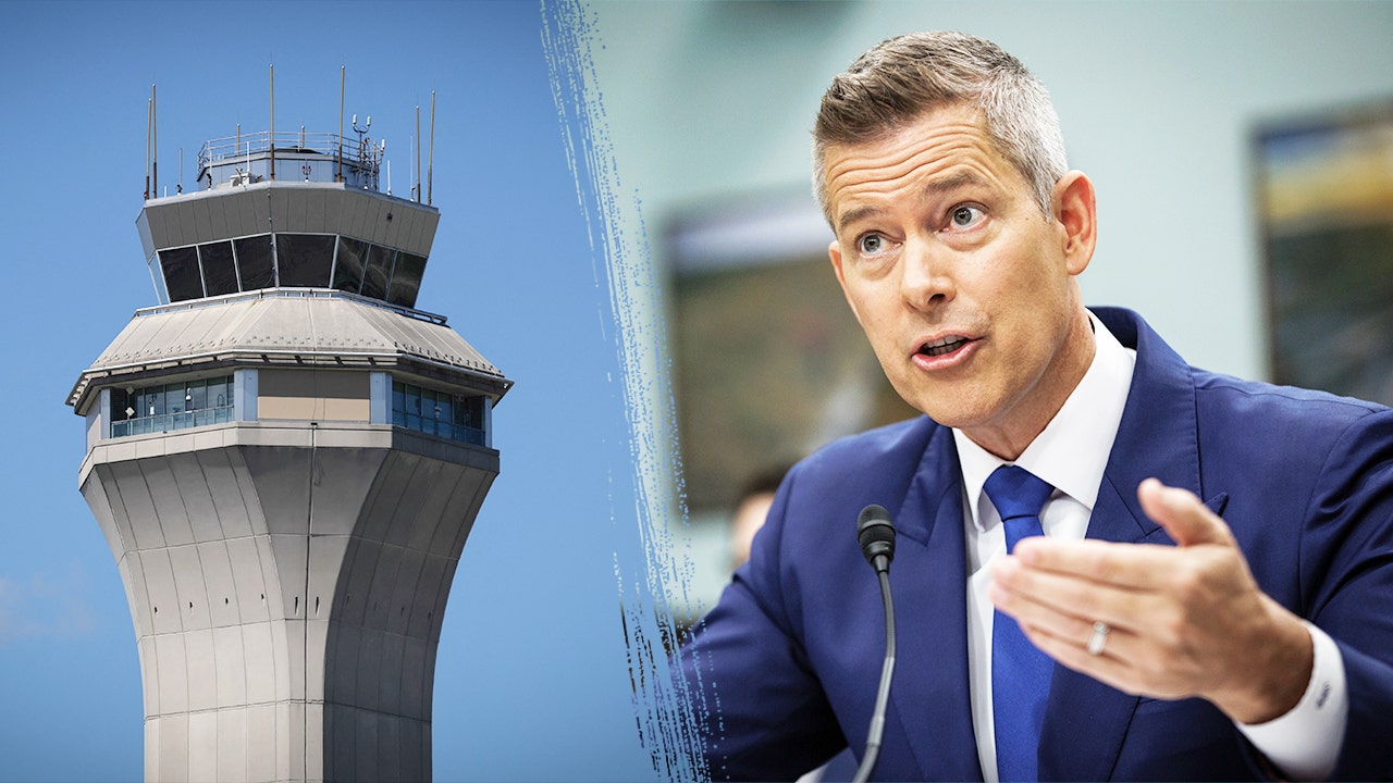 Duffy clashes with Democrats over DEI funding cuts, claims air traffic controllers let go.