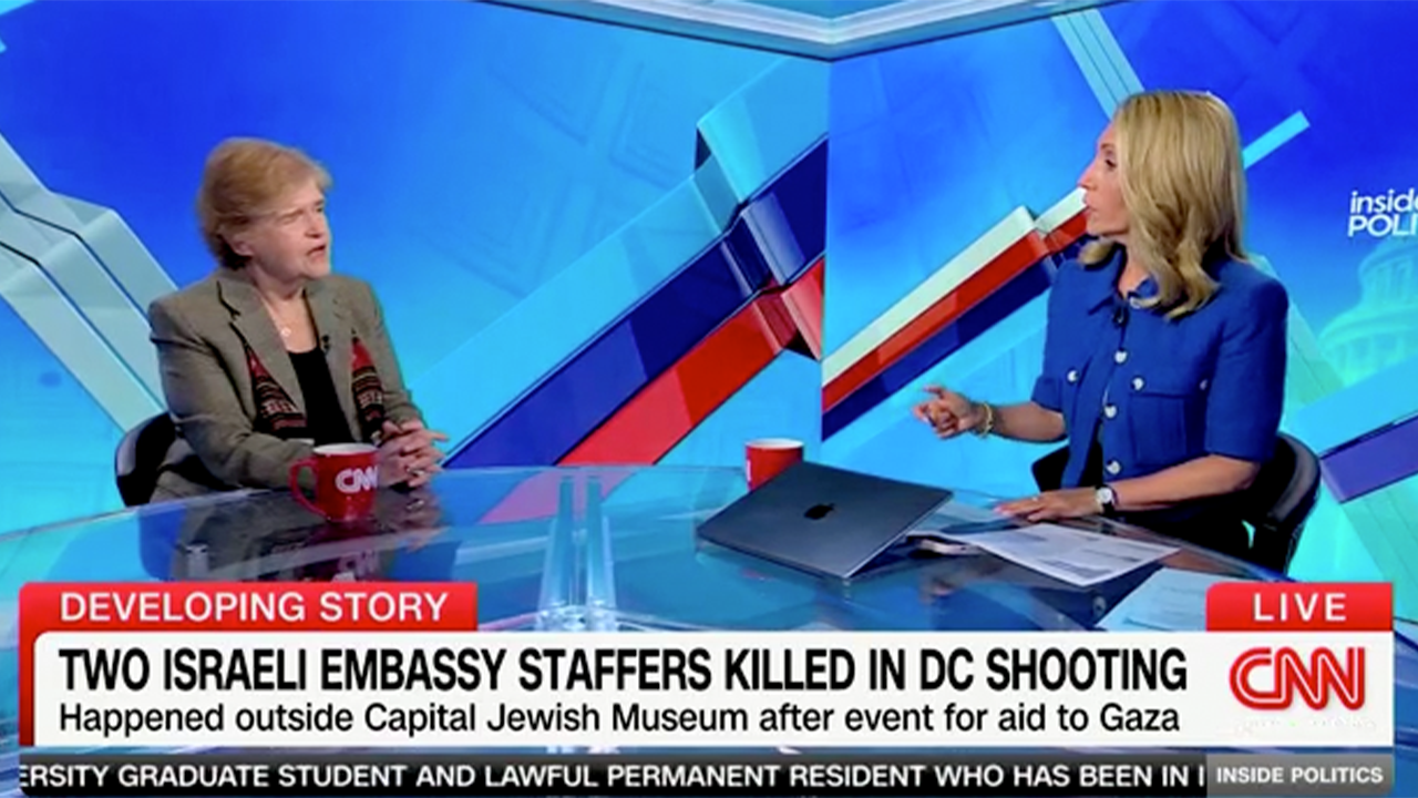 Former Biden envoy links ‘free Palestine’ slogan to violence after murders.