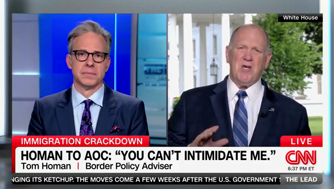 Homan rejects AOC critique, argues Trump admin better at protecting New Yorkers