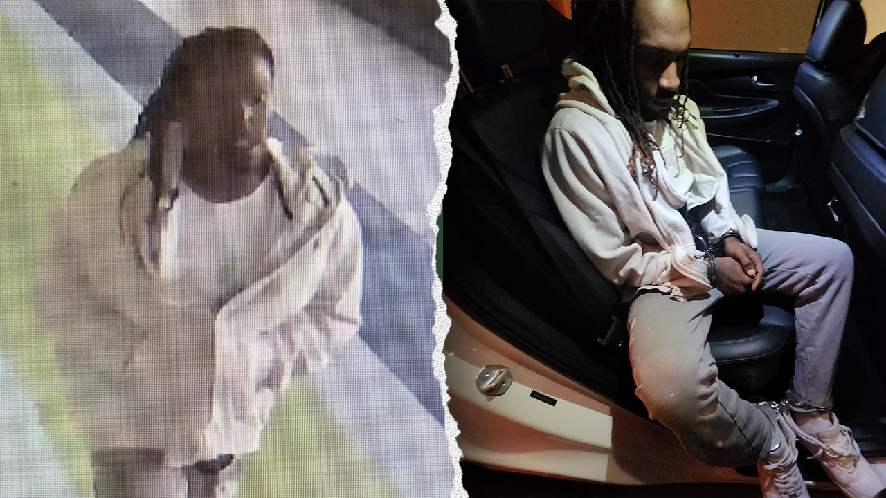 Inmate escapes airport, disappears after hopping on train