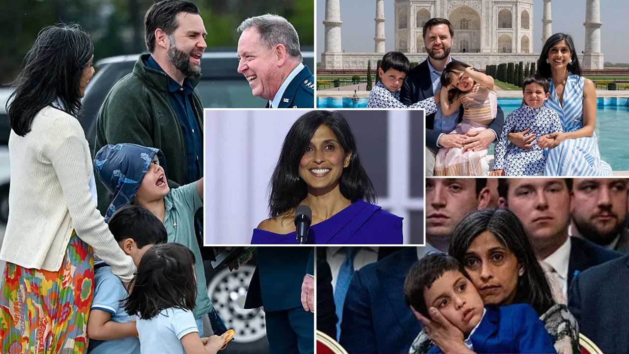 On Mother’s Day, second lady Usha Vance shares insights into her role and goals as a mom