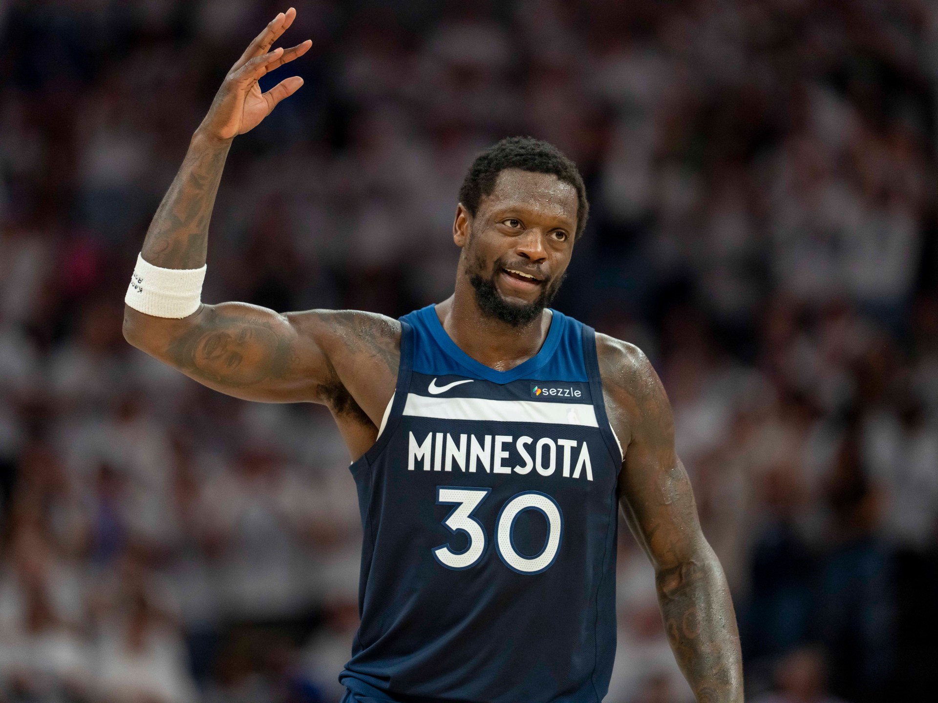 Randle, Timberwolves eliminate Warriors in Game 5 of NBA playoffs | Basketball News