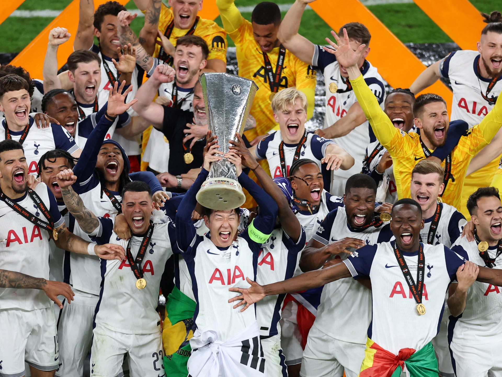 Tottenham defeat Manchester United to win Europa League final | Football News