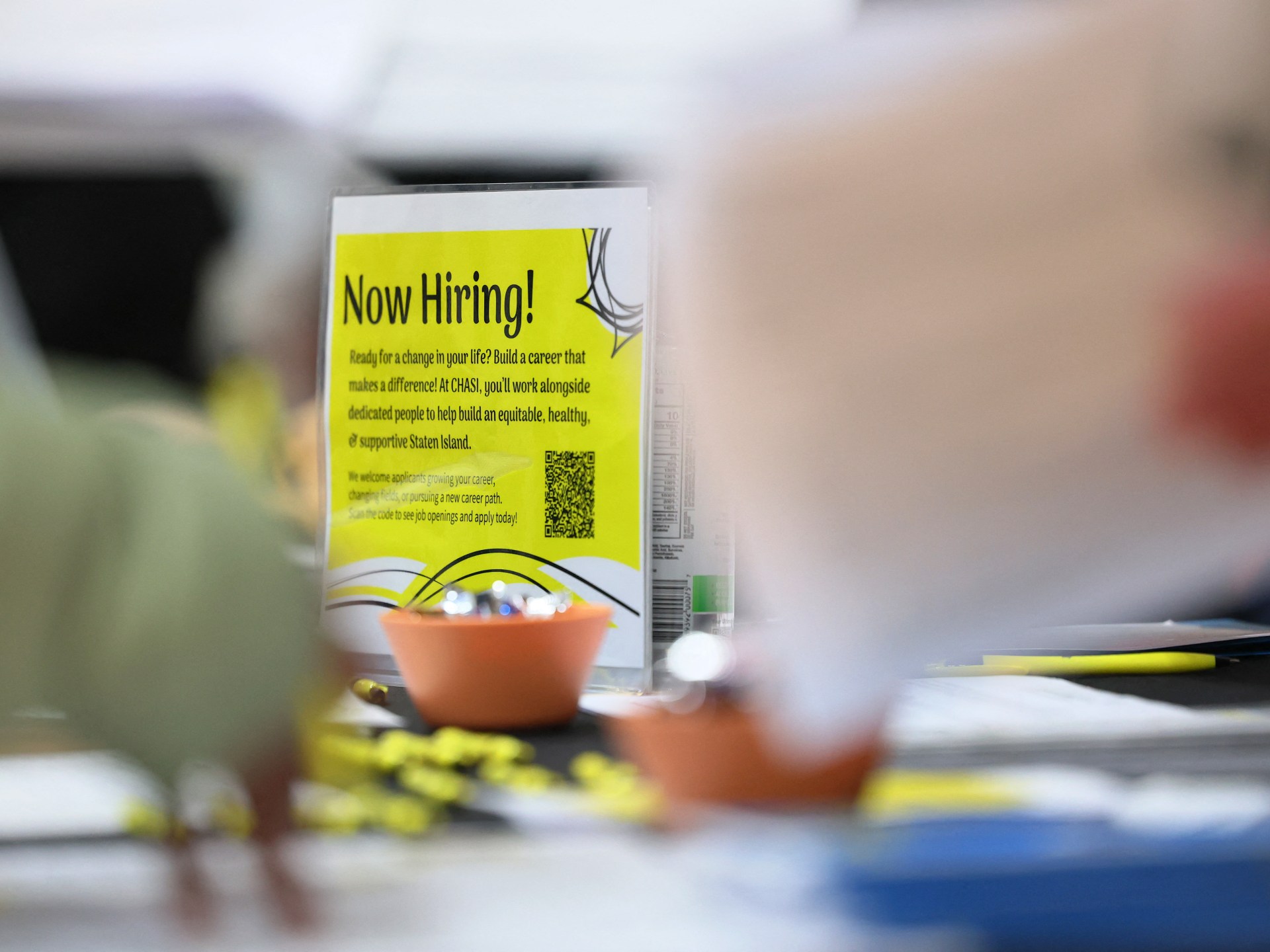 US labour market holds steady despite tariffs, adding 177,000 jobs in April | Business and Economy News