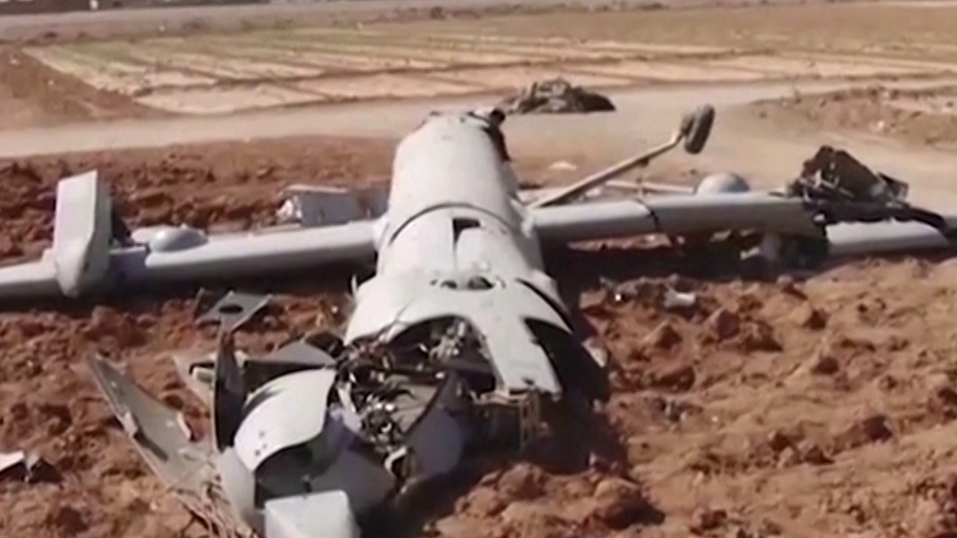 Iranian TV shows downing of Israel’s Hermes 900 drone | Israel-Iran conflict