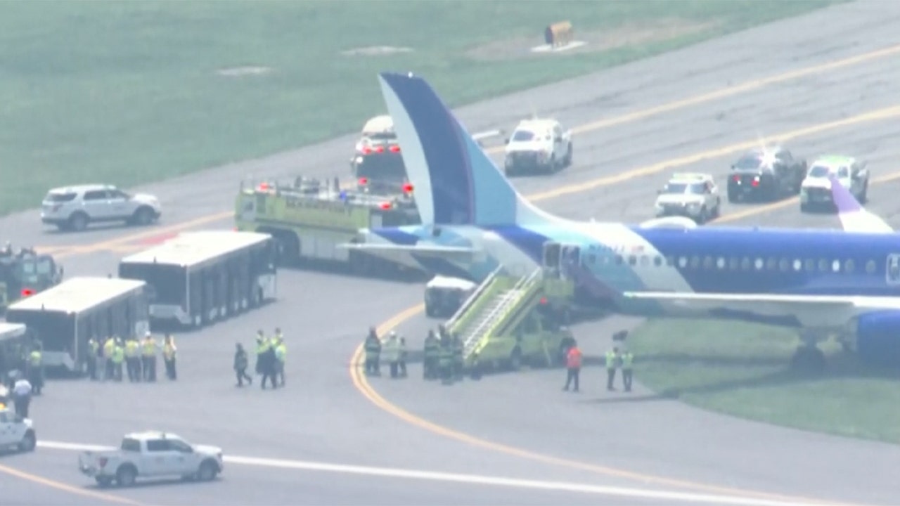 JetBlue aircraft rolls off runway at Boston’s Logan Airport, no injuries reported