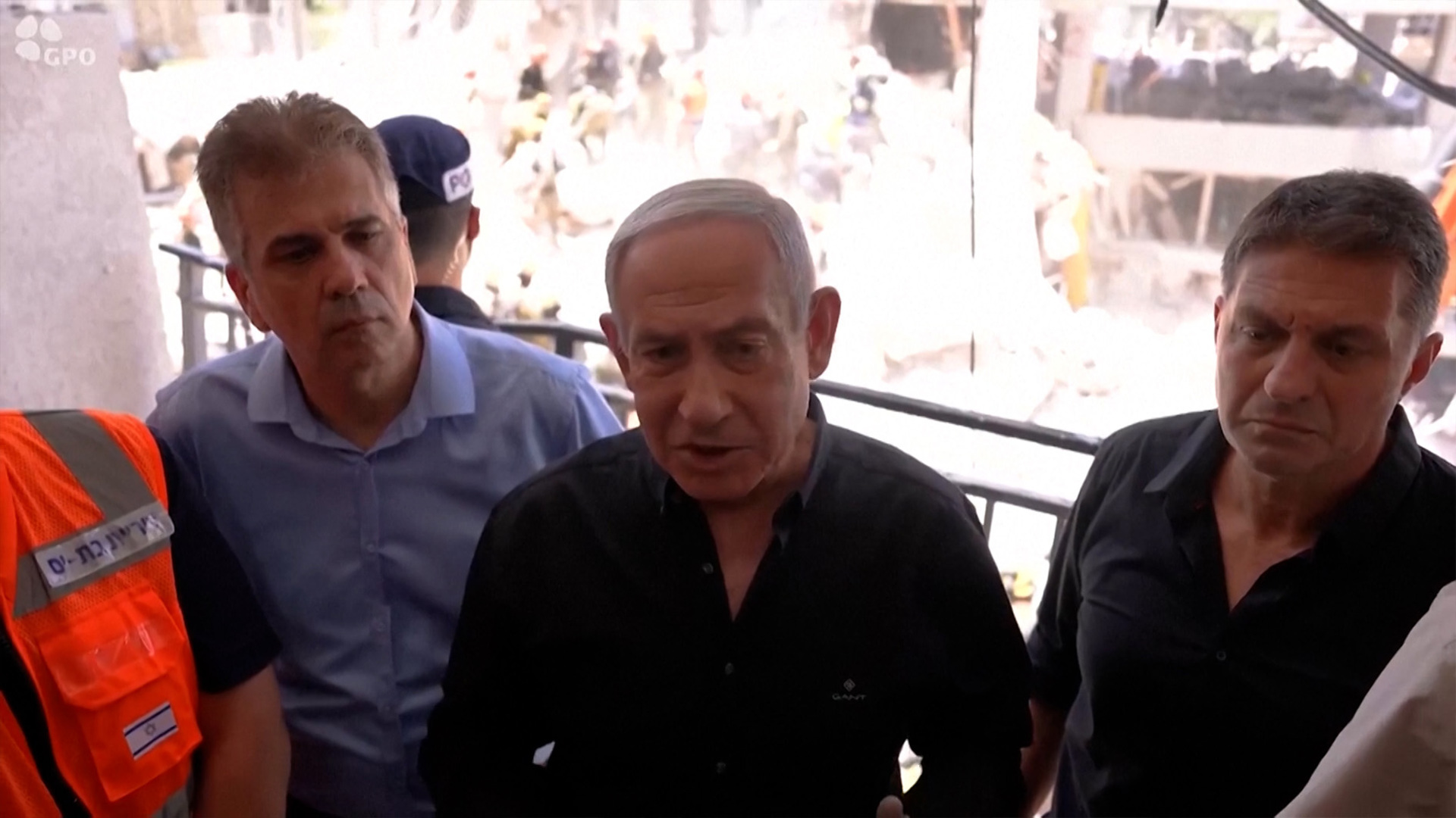 Netanyahu visits site of Iranian missile strike in Israel | Israel-Palestine conflict