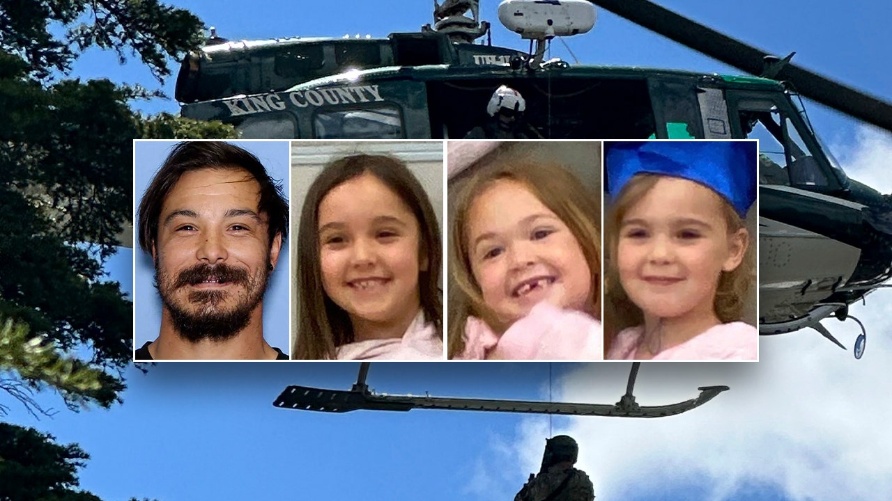 New flyer released in manhunt for father who allegedly murdered three daughters