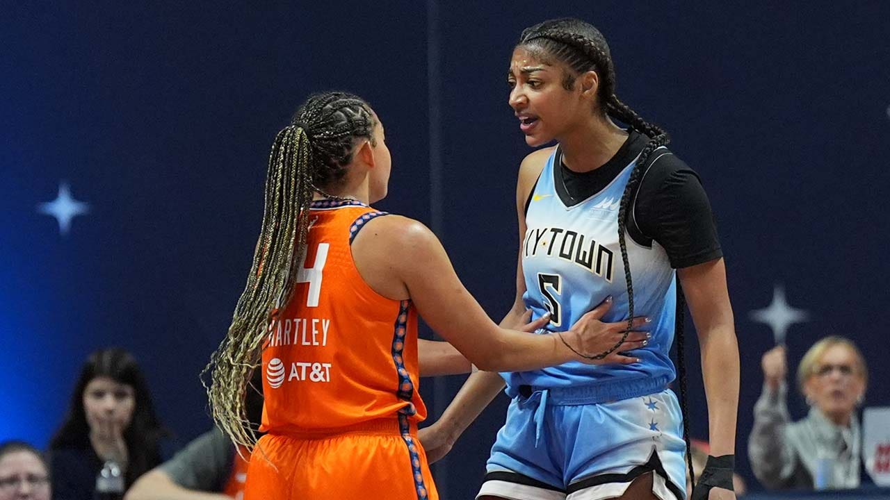 Sky’s Angel Reese involved in heated moment with Sun players